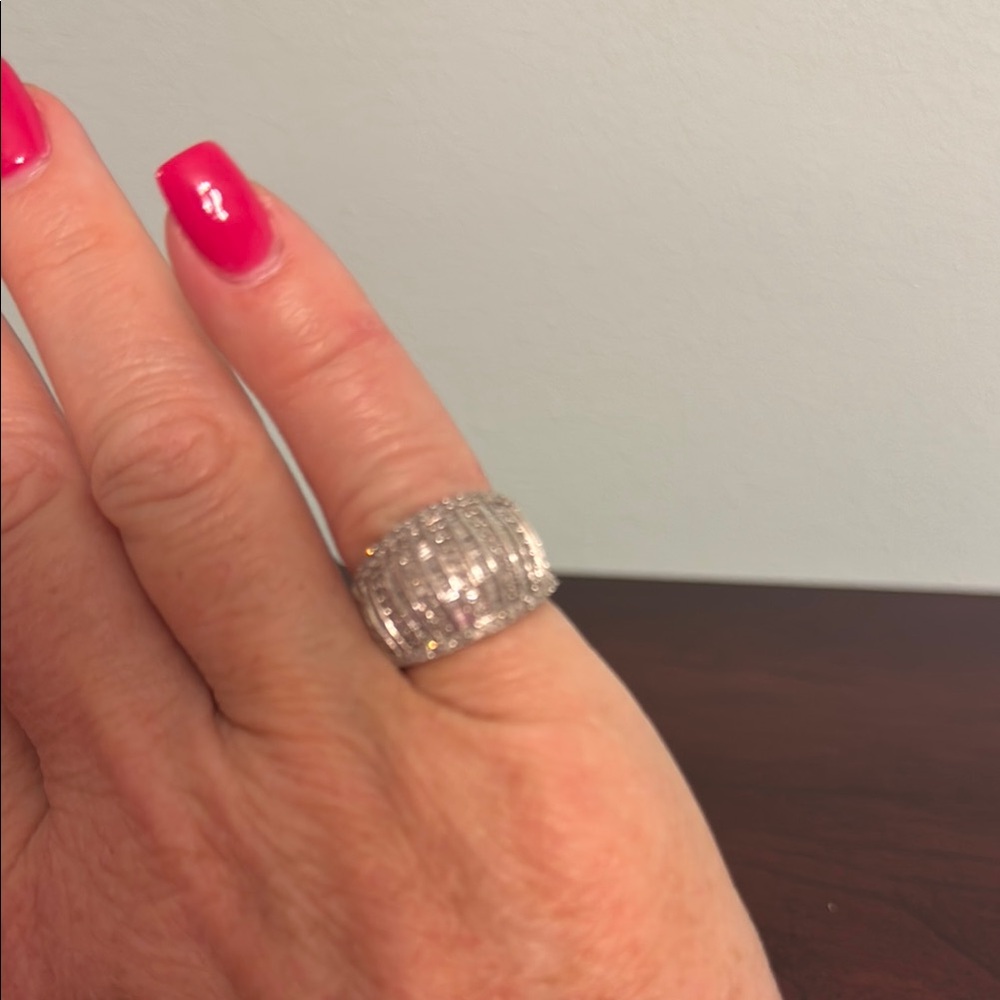 Diamond Sterling silver Ring